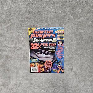 Vintage Game Players Magazine Sega Nintendo December 1994 Beavis & Butthead